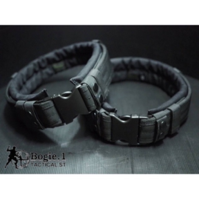 💥💥💥 🔥Bogie1 เข็มขัดสนามพร้อมรองนวม🔥  เข็มขัดยุทธวิธี  Bogie1 เข็มขัดนวม รุ่น นวมเล็ก