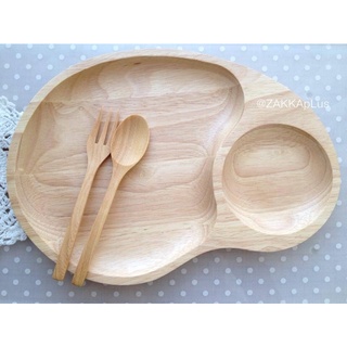 Wooden Tray รุ่น Curve ถาดไม้ เกรด A