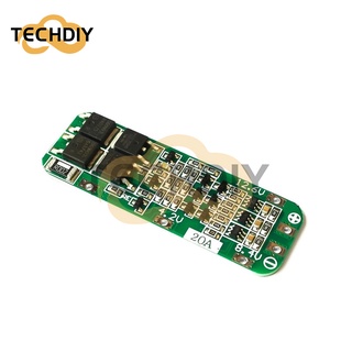 มาใหม่ บอร์ดโมดูลแบตเตอรี่ลิเธียมลิเธียม 3S 20A Li-ion 18650 PCB BMS 12.6V เซลล์ 64x20x3.4 มม. 10 ชิ้น ต่อล็อต