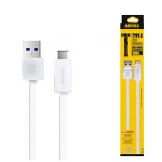 ﻿Cable USB 3.0 Type C (1M,สายแบน) White