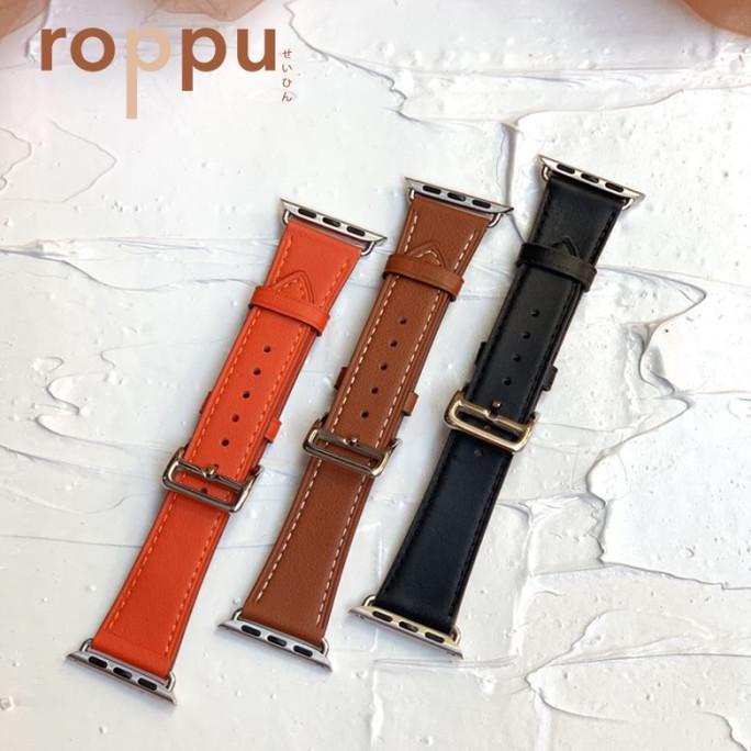 _^_^_^] สายนาฬิกาข้อมือหนัง Pu พรีเมี่ยม สําหรับ Apple Watch