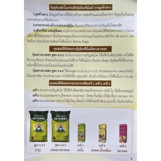 KT-1 เคที1 ,2,3 สารอาหารพืช(เขาเพชร)