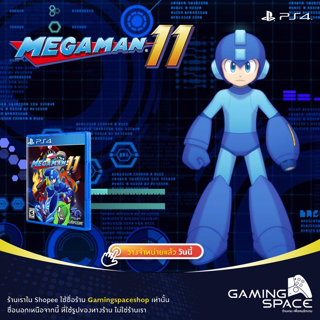 PS4 : มือ 1 Megaman 11 (Z3/asia) Rockman 11