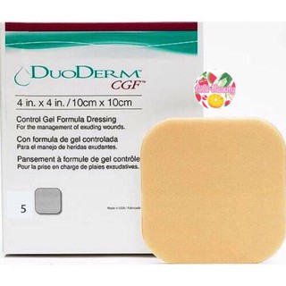 DuoDerm CGF 10x10 ซม. Exp.2025 แบบหนา แผ่นแปะแผลกดทับ