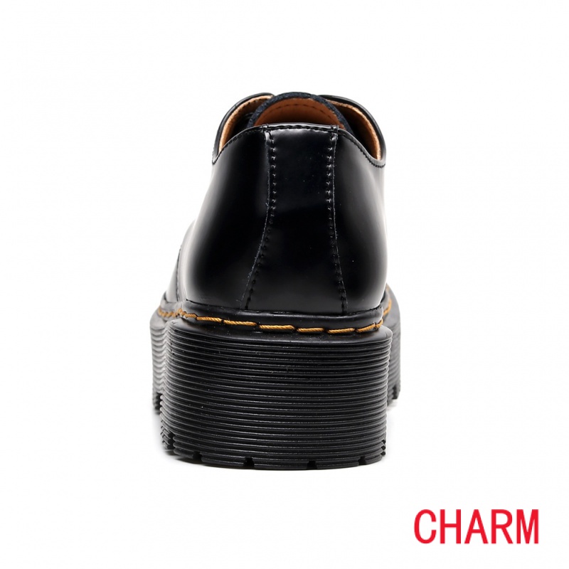 【คุณภาพสูง 100%】Dr.martens ผู้หญิงหนาแต่เพียงผู้เดียวรองเท้า Hardshell รุ่นมาร์ตินรองเท้า ราคา ถูกที่สุด ดีลบีเคเค แกลเลอรีภาพที่ 4