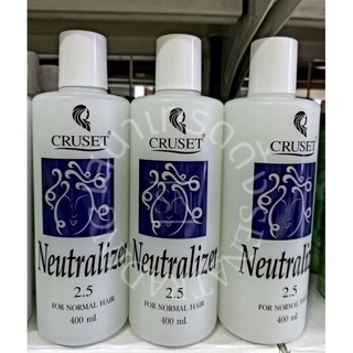 Cruset Neutralizer 2.5 ครูเซ็ท นิวทราไลเซอร์ 2.5 โลชั่นโกรกผม 400 มล.