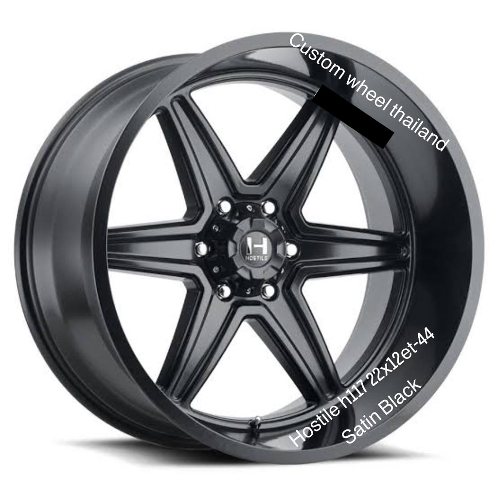 🔥ใช้AUGTDAM9 ลด1,500บาท🔥ล้อแม็ก Hostile h117 22x12et-44