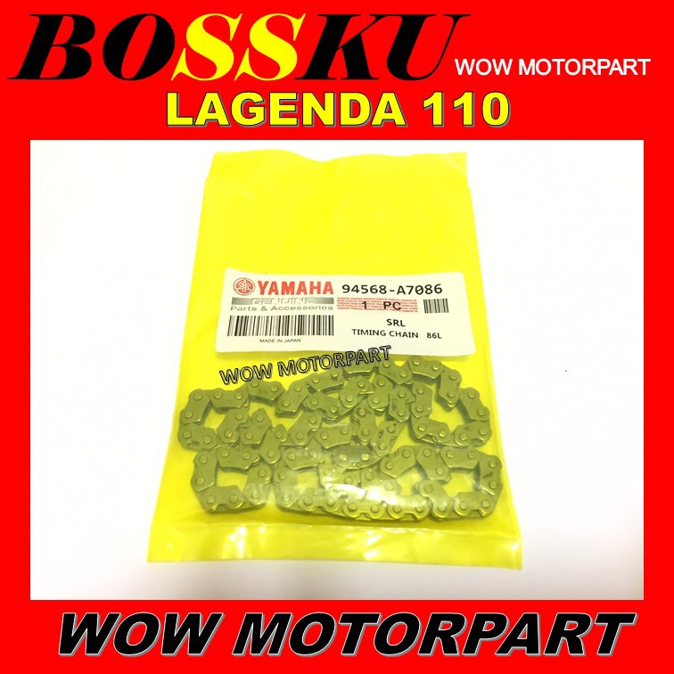 LAGENDA TIMING CHAIN SRL 110 CAM CHAIN SRL TIMING CAM CHAIN SRL110 TIMING CHAIN 86L SRL 110 SRLZ SRL