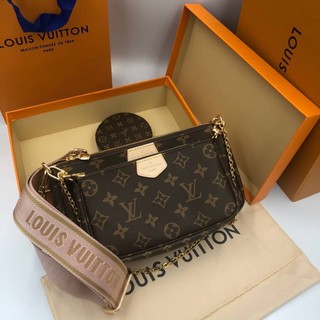 🔥Louis Vuitton Multi Pochette Accessoires Original 1:1 กระเป๋าหลุยส์ใหม่ล่าสุด⚡️