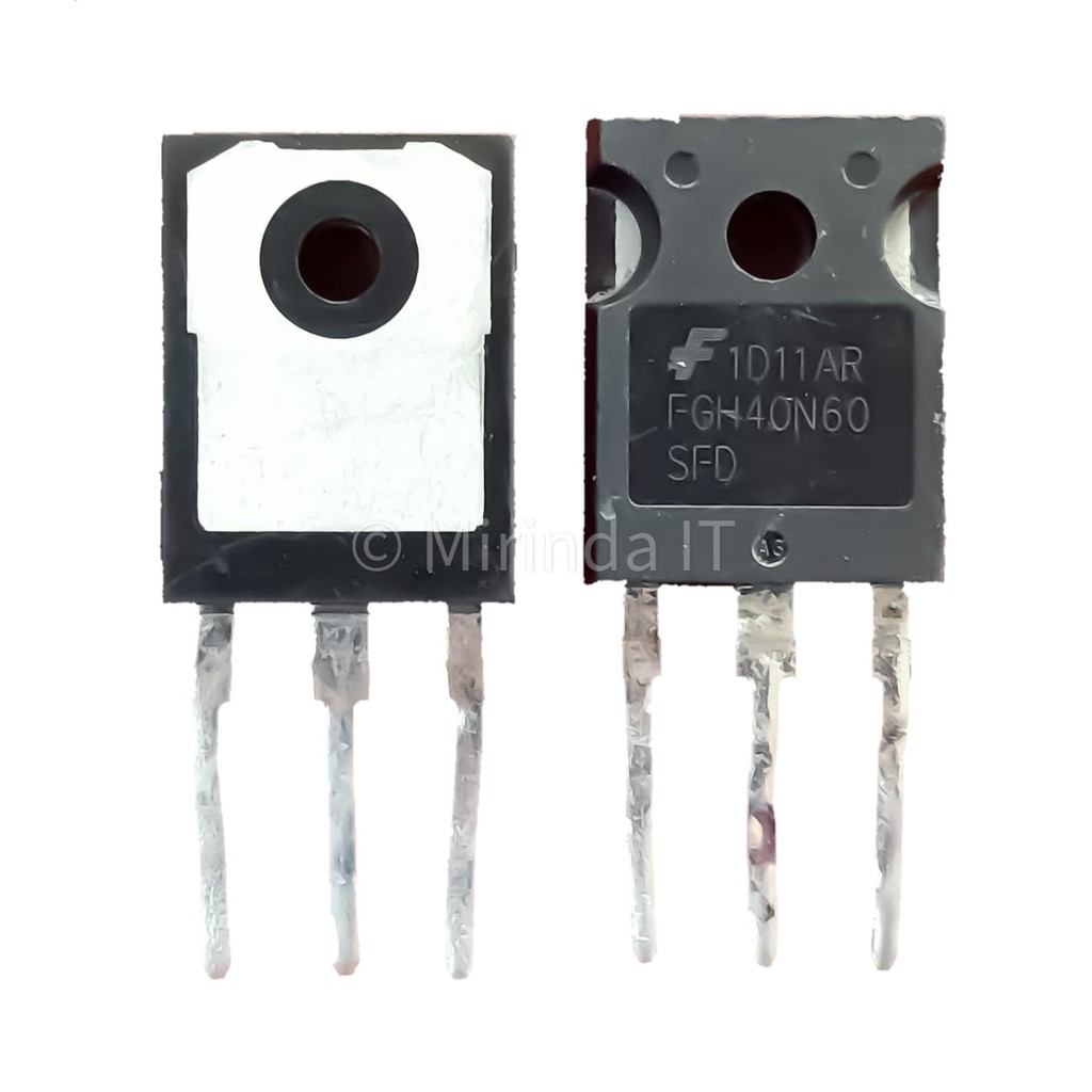 IGBT FGH40N60 ตู้เชื่อมอินเวอร์เตอร์ 600V 60A 378W TO-247 สินค้ามือสอง สั่งถอดมาจากต่างประเทศ