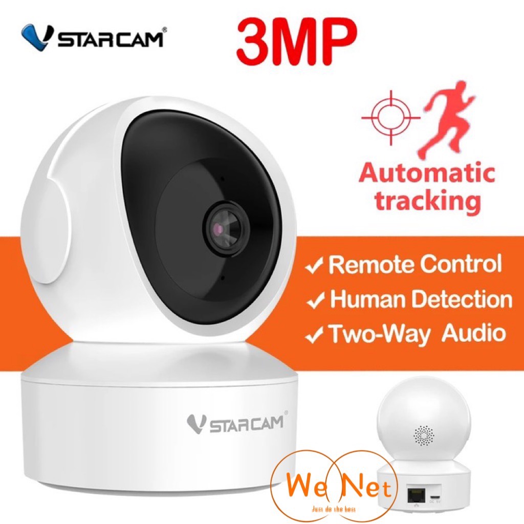 VSTARCAM CS49/CS49QWiFi /CG49L 4G FHD1296P 3MP( ใหม่ล่าสุด 2023) กล้องวงจรปิดไร้สาย Indooความละเอียด
