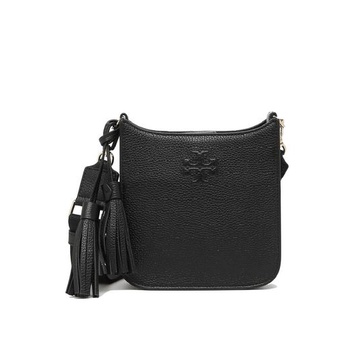 🔥พร้อมส่ง ของแท้ ของใหม่ 💯% 🔥Tory Burch 84774 Thea Mini Web Shoulder Bag Black กระเป๋า MK รุ่นเธีย ทรงคล้ายๆกับแอร์เมส