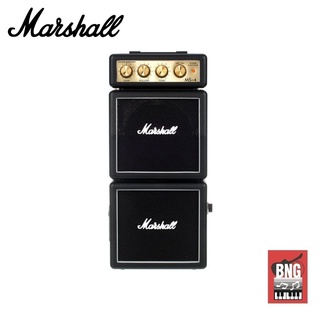 MARSHALL MINI STACK AMPLIFIER รุ่น MS-4 สีดำ 2 ชั้นสุดเท่ห์