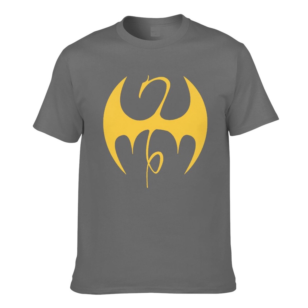 เสื้อยืดผ้าฝ้ายผู้ชาย Immortal Iron Fist Comic