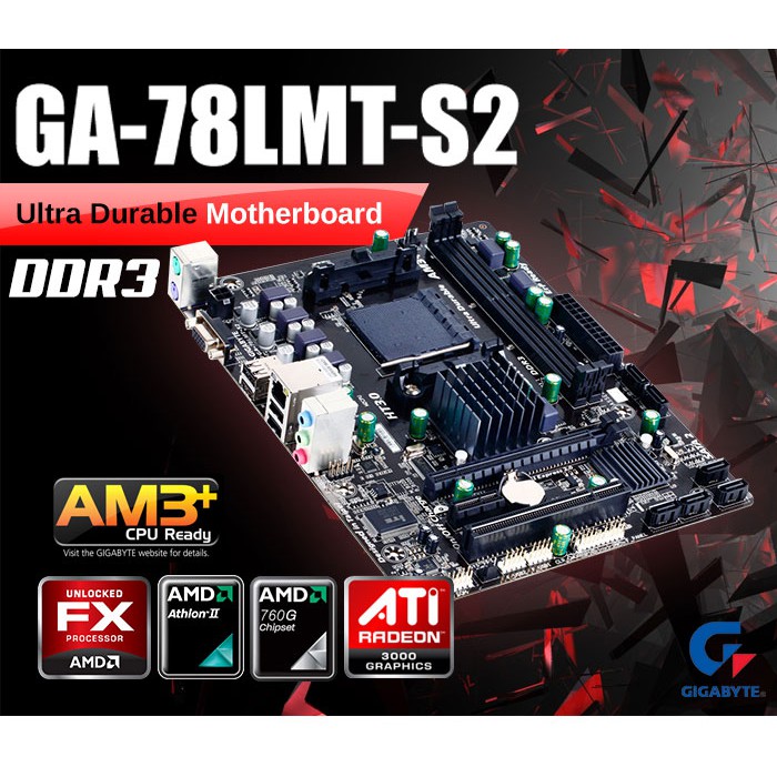 Gigabyte GA-78LMT-S2 ซ็อกเก็ต AM3+