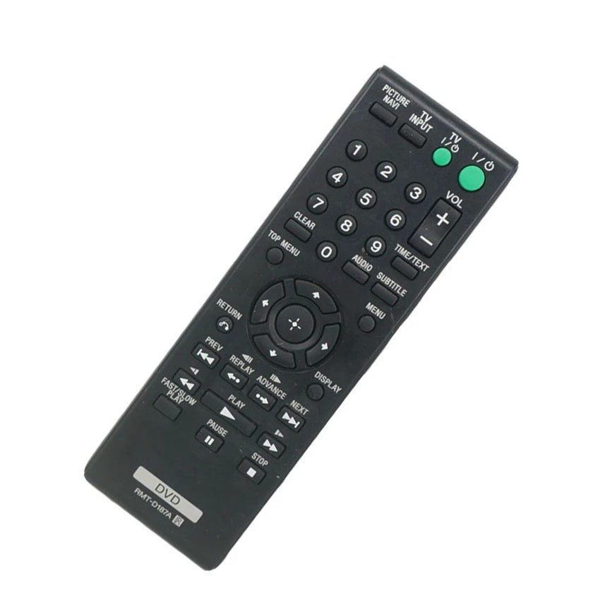 ใหม่ RMT-D187A RMT-D197A สําหรับ Sony DVD รีโมทคอนโทรล RMT-D197A/D198A/D189P/D197P DVP-SR200 DVP-SR2