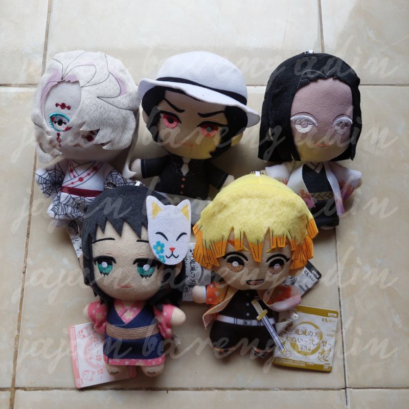 [พร้อมแท็ก] Tomonui Plush Doll 15cm Demon Slayer - Kimetsu No Yaiba Original Rui, Kibutsuji Muzan, K