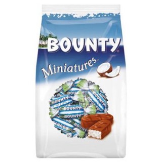 Chocolate Bounty Miniature chocolate สอดไส้ครีมมะพร้าว 220 กรัม BBF.08/10/23