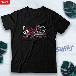 [S-5XL]เสื้อยืด พิมพ์ลาย GT STANG GANG FORD DISTRO สําหรับผู้ชาย