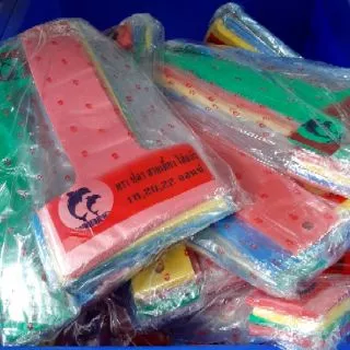 ถุงคล้องแก้ว ตัว T 16-22,32 ออนซ์ (ใส,คละสี,ลาย)