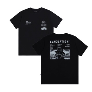 เสื้อยืดลำลองเสื้อยืด Eva พิมพ์ลาย DOBUJACK สีดํา สําหรับผู้ชาย และผู้หญิงS to4XL