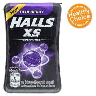 🔥แนะนำ!! ฮอลล์ เอ็กซ์เอส บลูเบอร์รี ลูกอมชูการ์ฟรี กลิ่นบลูเบอร์รี 15กรัม Halls XS Blueberry Flavored Sugar Free Candy 1