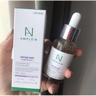 แท้💯พร้อมส่ง Coreana Ample:N Peptide Shot Ampoule2X 30mL / 100mL เซรั่มเปปไทด์ 2 เท่า สูตรใหม่! เพื่อผิวเรียบเนียน