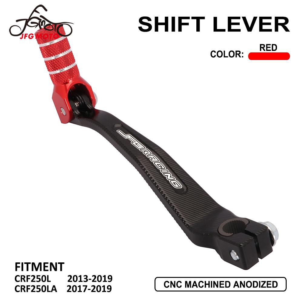 Jfg MOTO CNC เกียร์รถจักรยานยนต์ Shifter Shift Pedal Lever สําหรับรถจักรยานยนต์ CRF250L CRF250LA CRF