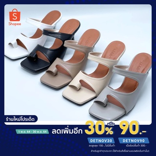 [ลด30%ใช้โค้ด DETNOV30] NitshaShoes รองเท้าแตะแบบหนีบ รองเท้าแตะแฟชั่น รุ่น รุ่นเมแคน Mecan