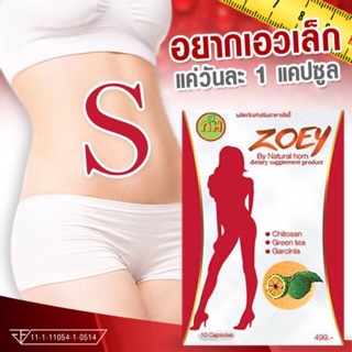 อาหารเสริมช่วยควบคุมน้ำหนักโซอี้ Zoey by Natural hom