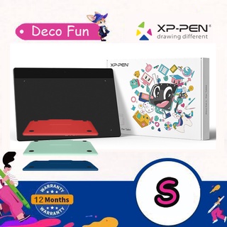 เมาส์ปากกาXP-Pen Deco Fun S เมาส์ปากกา 6.3 x 4 นิ้ว แรงกด 8192 ระดับ รับประกันสินค้า 1 ปี