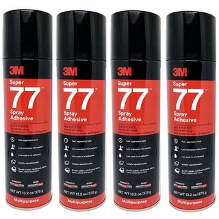 3M x4 กระป๋อง Super 77 Spray Adhesive