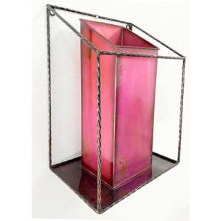 Other home accessories WALL DECORATION KAWIN UNIVERSAL BOX 41.9x45.7x13.3CM PINK Home decoration Home &amp; Furniture อุปกรณ