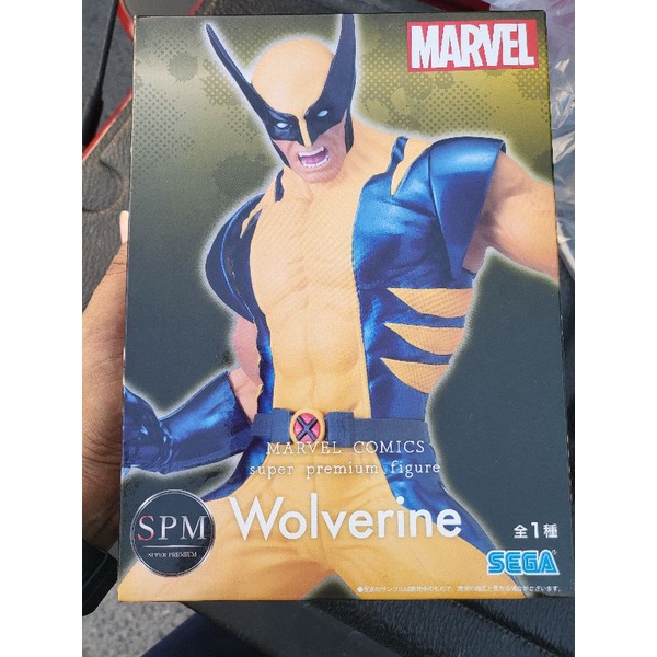 โมเดล มาร์เวล วูล์ฟเวอลีน Marvel Comics Sega Super Premium Figure -Wolverine งานเก่า ของแท้ หายาก
