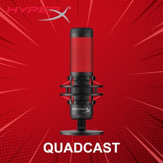 ไมโครโฟน HyperX QuadCast ประกันศูนย์ 2 ปี