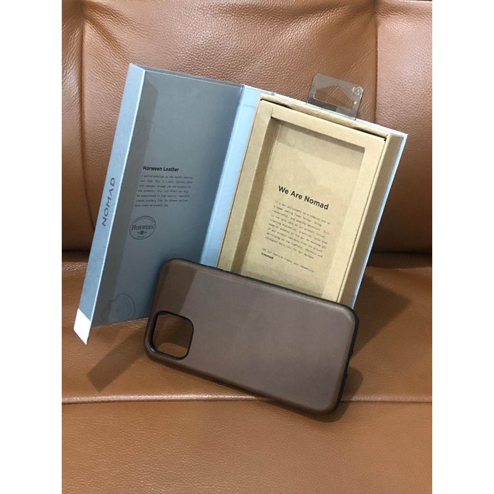 Nomad leather iphone 12 pro case