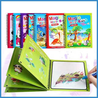 สมุดระบายสี 8 แบบ Montessori ของเล่นการศึกษาสําหรับเด็ก