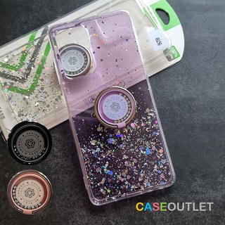 เคส Samsung A52 4g 5g |  A72 กากเพชร ฟรุ้งฟริ๊ง Glister แหวน ตั้งได้ เพชรกลิ้ง ติดที่วางมือถือ แม่เหล็กได้