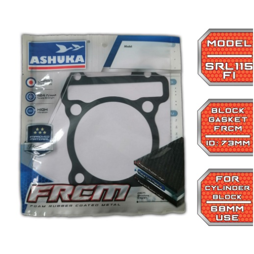 { SRL115 FI / LAGENDA 115 FI } ASHUKA FRCM BLOCK GASKET STD SIZE / 73MM
