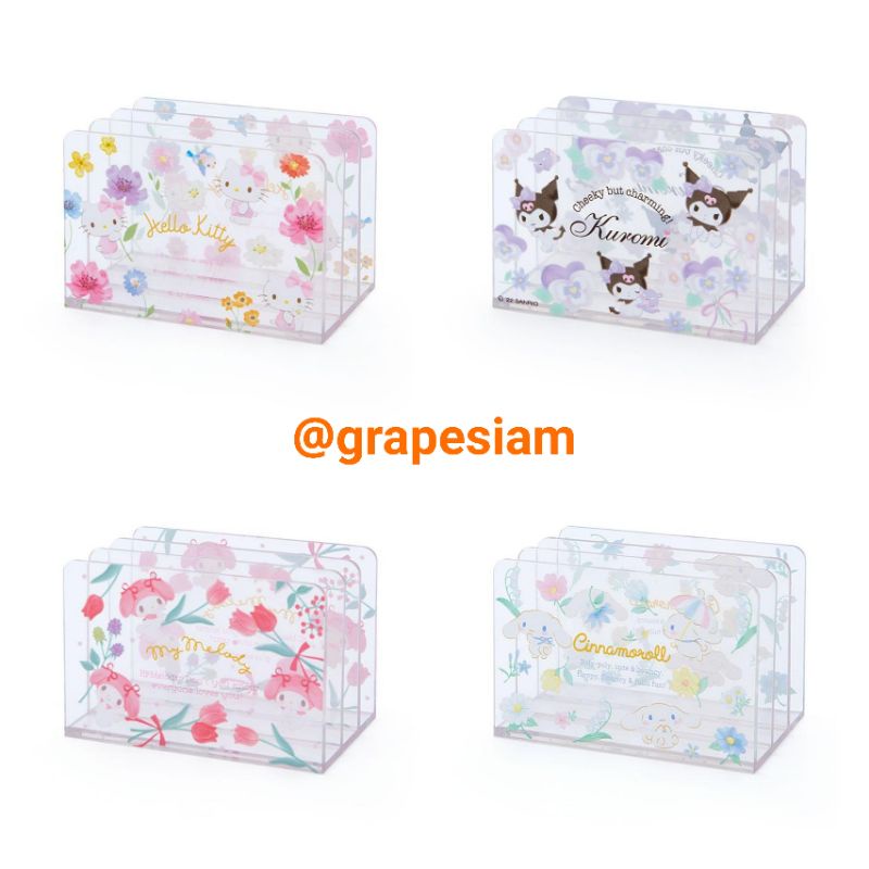Sanrio ที่ใส่กระดาษโน้ต post it ,นามบัตร, postcard จากญี่ปุ่นแท้100%