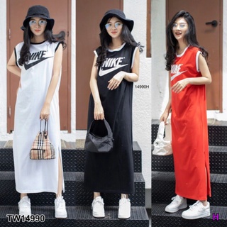 Maxi Dress เดรสกล้ามยาว โอเวอร์ไซส์