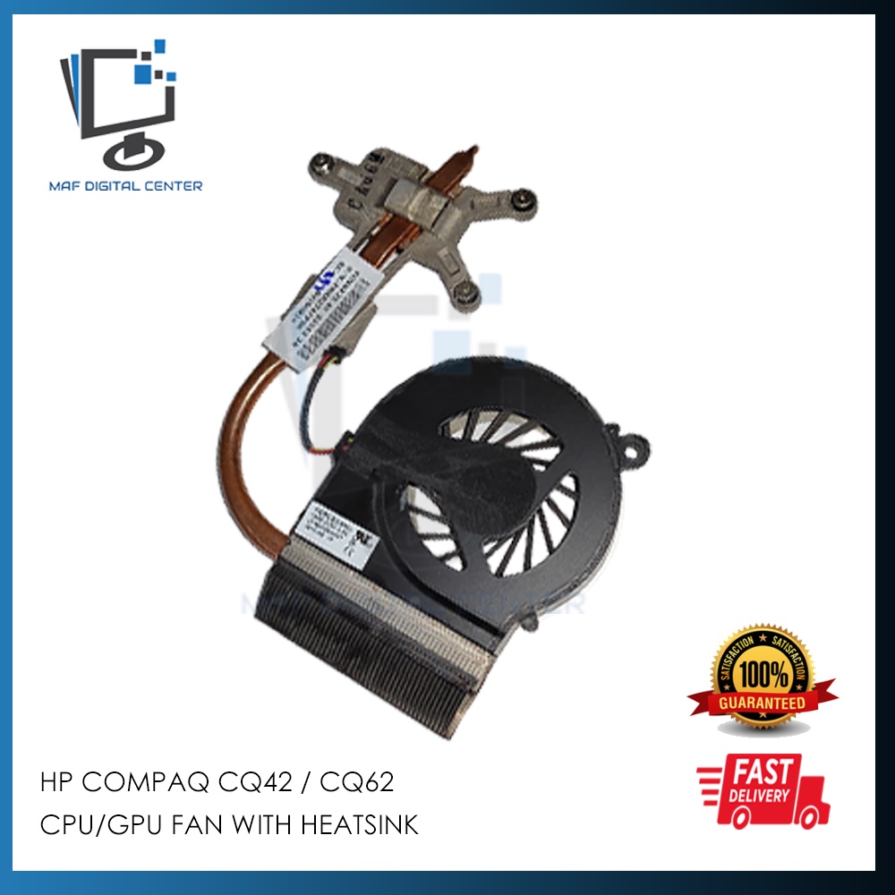 พัดลม CPU HP COMPAQ CQ42 CQ62 พร้อม HEATSINK