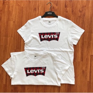 ⏸LEVIS WOMENS CLASSIC LOGO PERFECT TEE SHIRT เสื้อยืดคอกมแขนสั้น