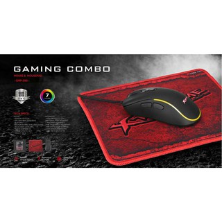 LED Gaming Mouse with Mouse Pad รุ่น GM-290