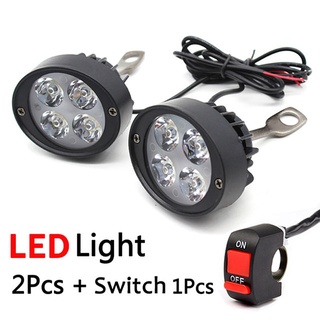 ไฟเลี้ยว LED 12V สําหรับรถจักรยานยนต์วิบาก ATV 2 ชิ้น