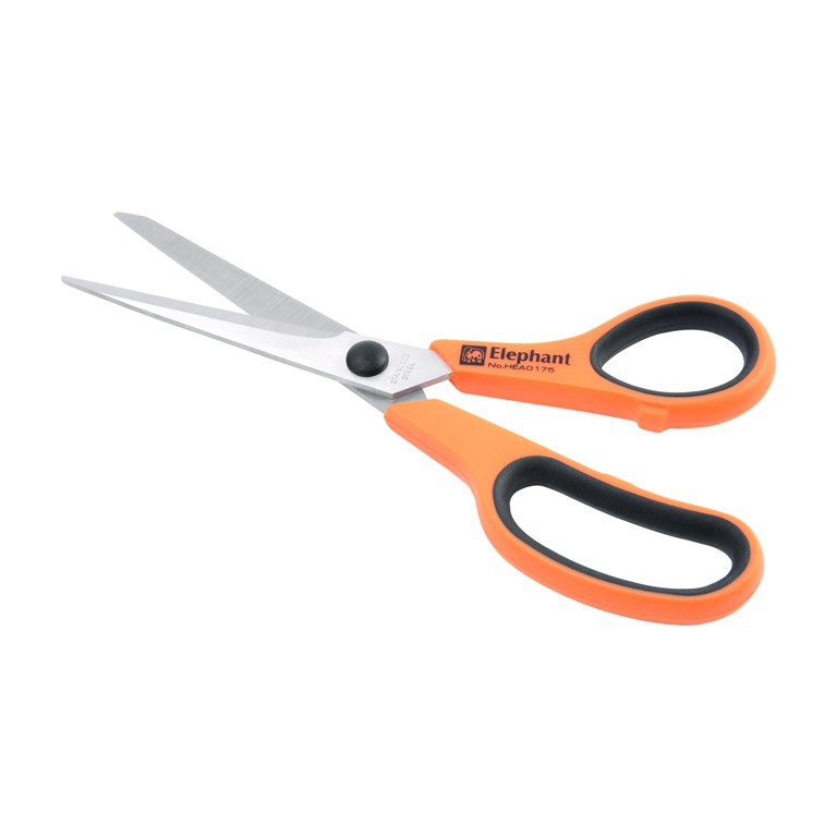 กรรไกรสแตนเลส สำหรับงานหนัก HEA 0175/0285/0390 ขนาด 7.75-9 นิ้ว Elephant ตราช้าง Stainless steel heavy duty sci