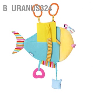B_uranus324 Infant Stroller Car Hanging Toy Cute Crib Bed Plush Baby Pushchair Comfort with Mirror
