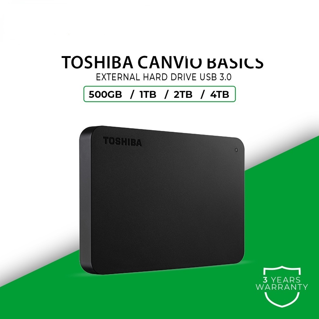 Bargain price Toshiba Canvio 500GB 1TB 2TB Portable External Hard Drive Hard Disk Storage