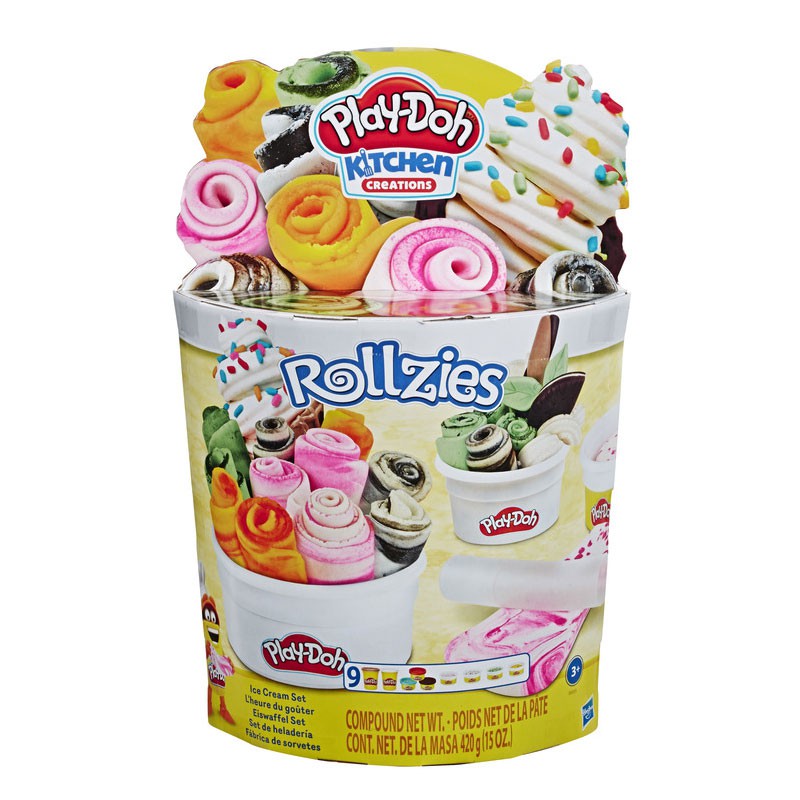 Play Doh PD ROLLZIES ICE CREAM SET PDE8055