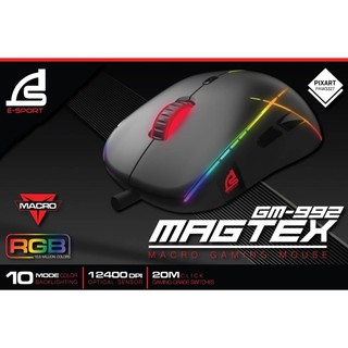 เมาส์เกมส์มิ่ง SIGNO รุ่น GM-992  E-Sport MAGTEX Macro Gaming Mouse